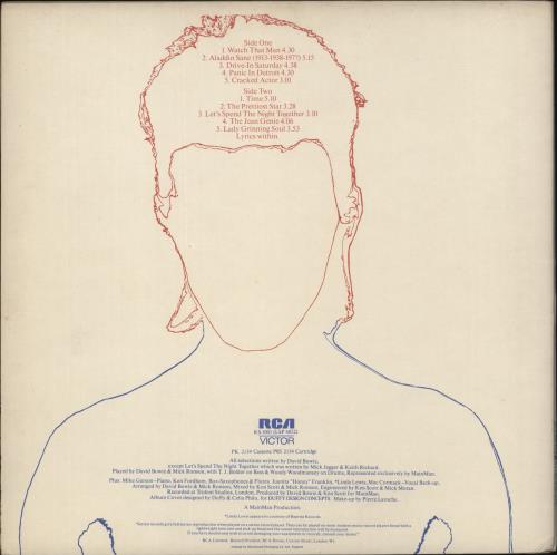 【LP】David Bowie / ALADDIN SANE David Bowie – Aladdin Sane – Vinyl (LP, Album + 3 more